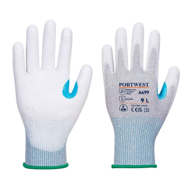 Portwest Mr13 ESD PU Palm Glove PK12