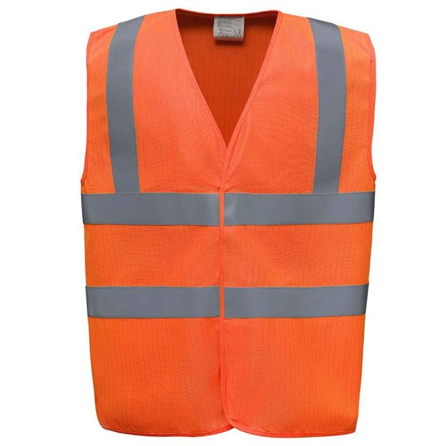 Yoko Hi Vis Anti-static Flame Retardant Waistcoat