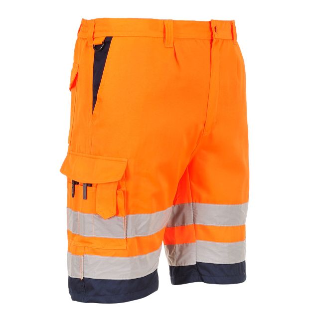 Portwest Hi Vis Contrast Shorts