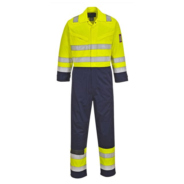 Portwest Hi Vis Modaflame Coverall