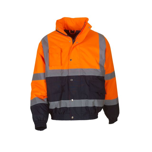 Yoko Hi Vis 2 Tone Bomber Jacket