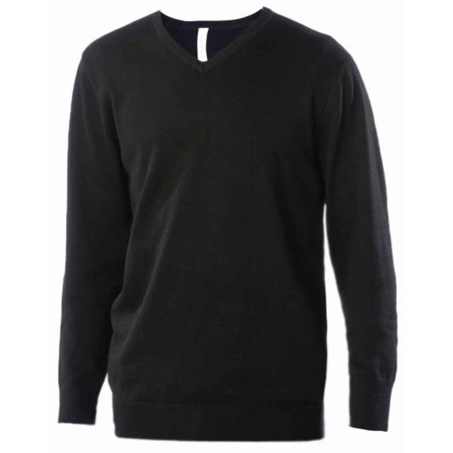 Kariban Cotton Acrylic V Neck Sweater