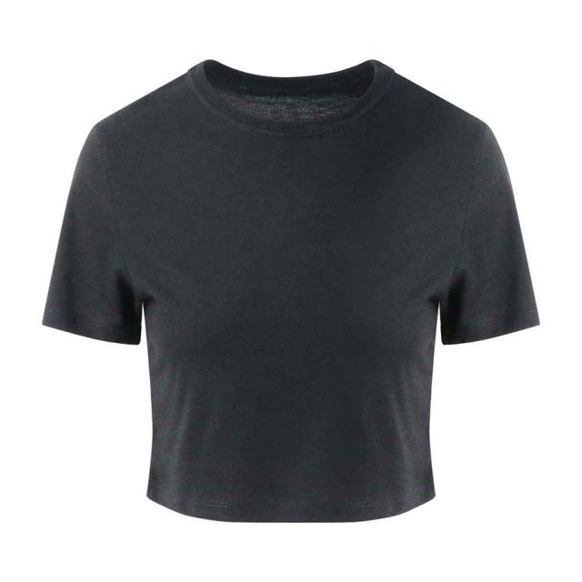 Just Ts Awdis Ladies Tri-blend Cropped T Shirt