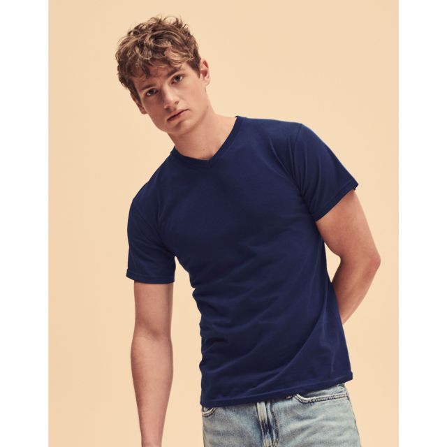 Fruit Of The Loom Mens Valueweight V-Neck T