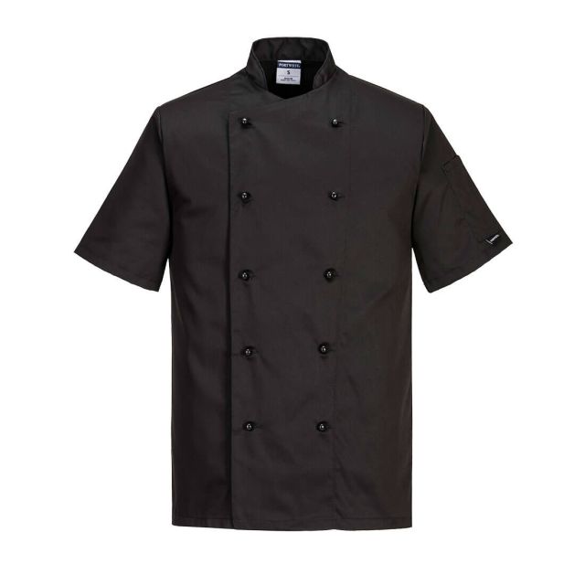 Portwest Kent Chefs Jacket SS