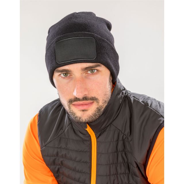 Result Genuine Recycled Recycled Double Knit Printers Beanie