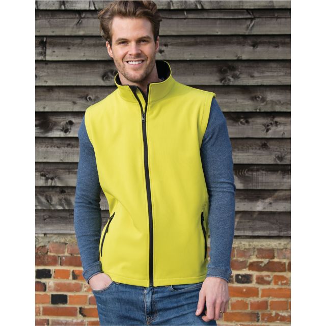 Result Core Mens Printable Softshell Bodywarmer