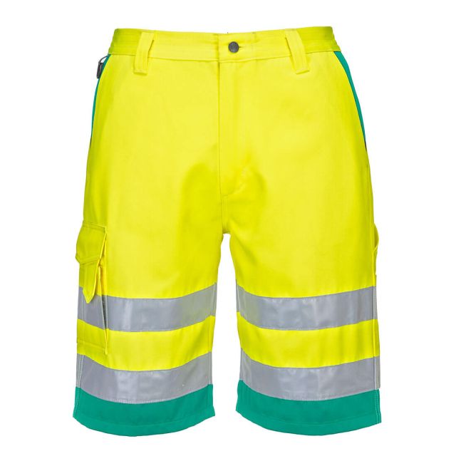 Portwest Hi-Vis Lightweight Polycotton Shorts