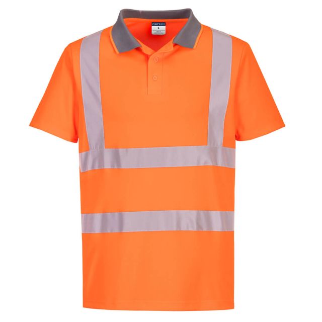 Portwest Eco Hi Vis Polo Shirt SS 6 Pack