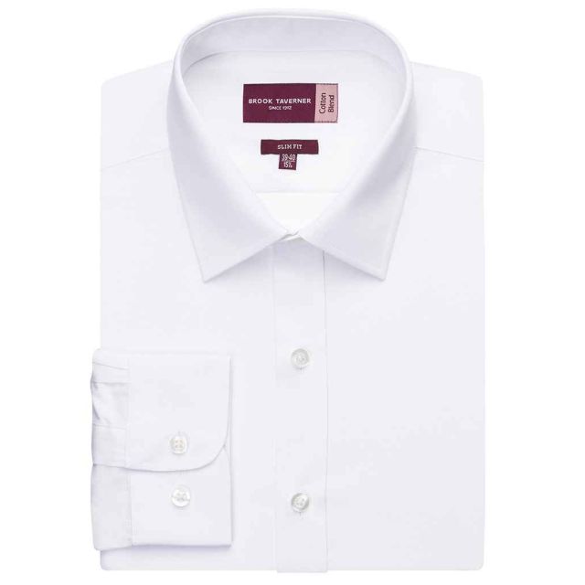 Brook Taverner Pisa Long Sleeve Slim Fit Shirt