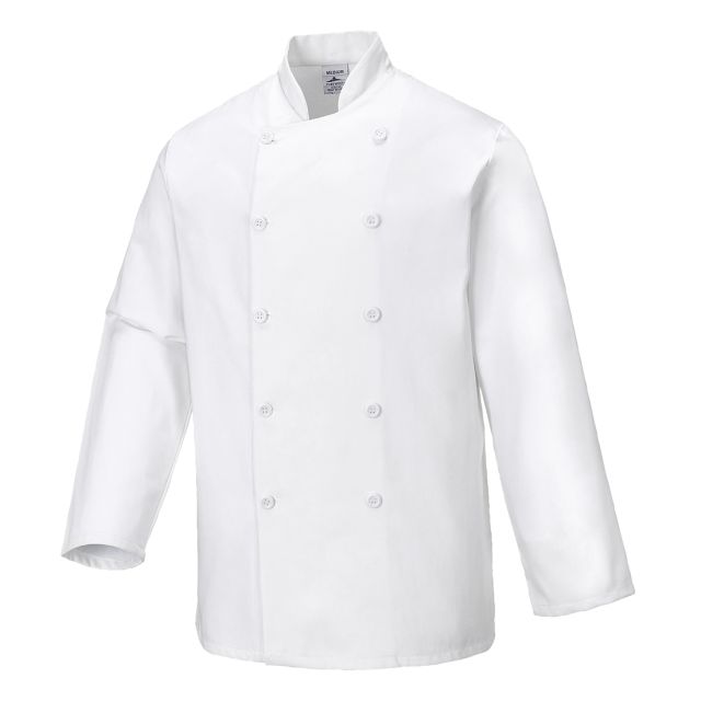 Portwest Sussex Chefs Jacket LS