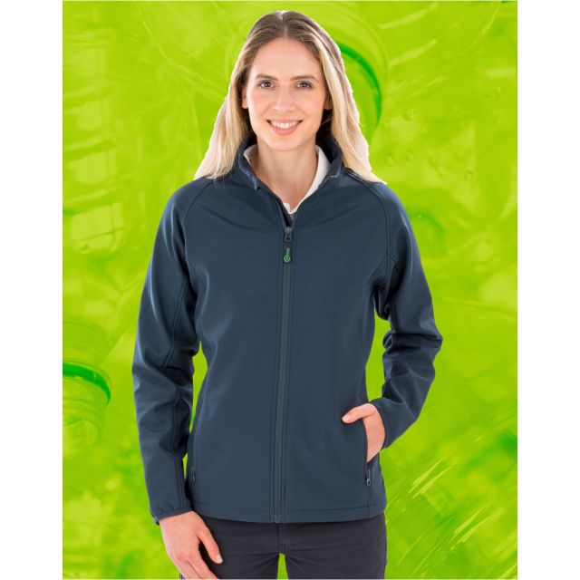 Result Genuine Recycled Ladies' Recycled 2-Layer Printable Softshell