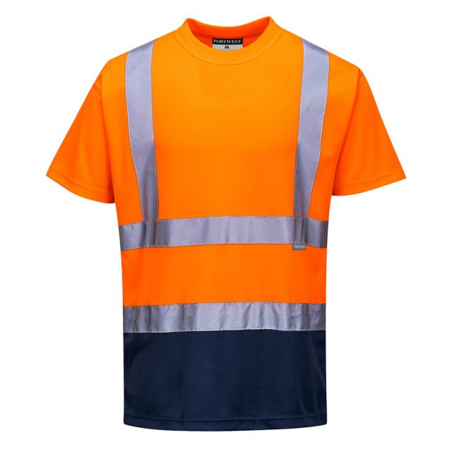 Portwest Hi Vis Contrast T Shirt SS