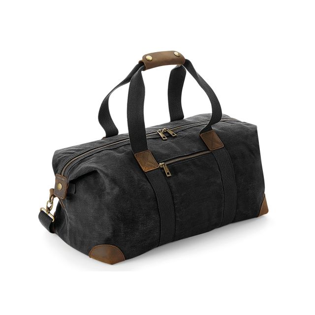 Quadra Heritage Washed Canvas Holdall