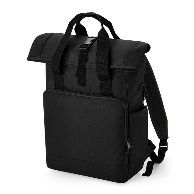 Bagbase Recycled Twin Handle Roll-top Laptop Backpack