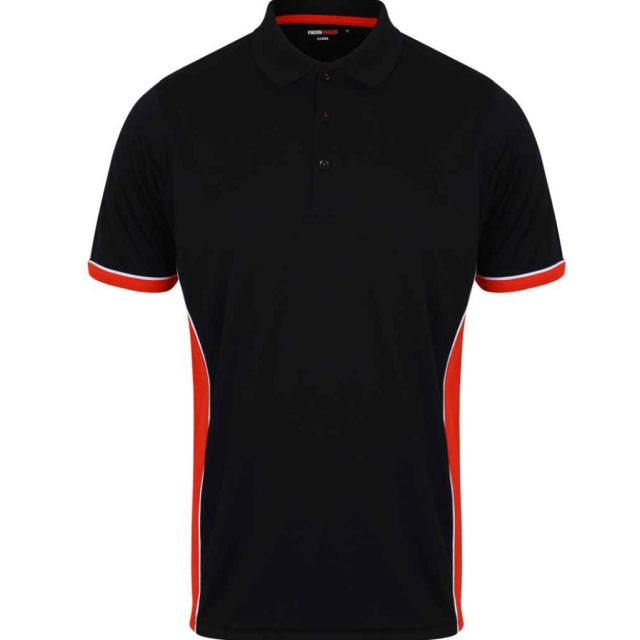 Finden + Hales Contrast Panel Polo Shirt