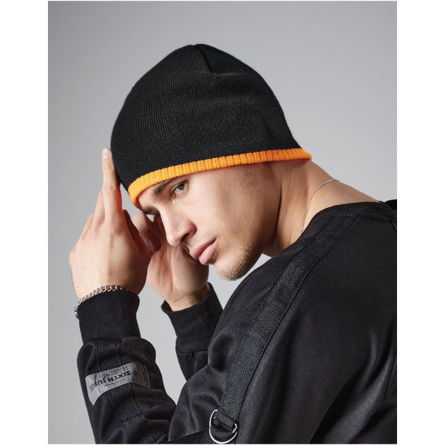 Beechfield  Two-Tone Pull On Beanie