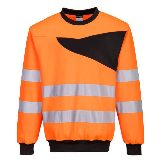 Portwest PW2 Hi Vis Sweatshirt