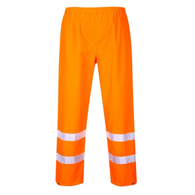 Portwest Hi Vis Rain Traffic Trousers