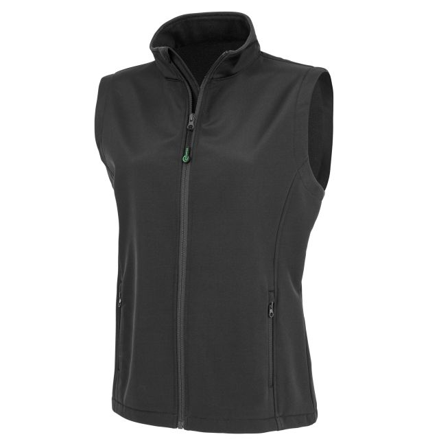 Result Genuine Recycled Ladies Recycled 2-layer Printable Softshell Bodywarmer