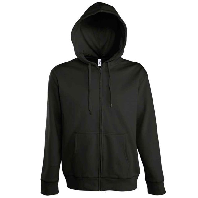 SOL'S Sols Seven Zip Hooded Sweatshirt