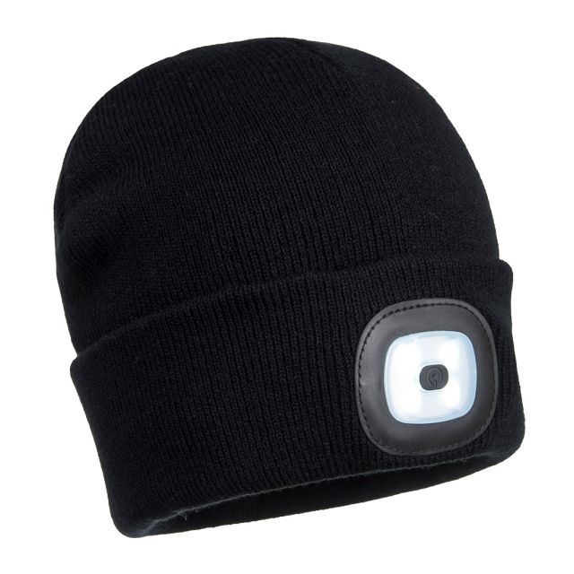 Portwest Beanie USB Rechargeable LED Head Light