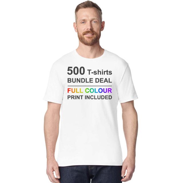 500 Bundle Printed Softstyle Adult T Shirt