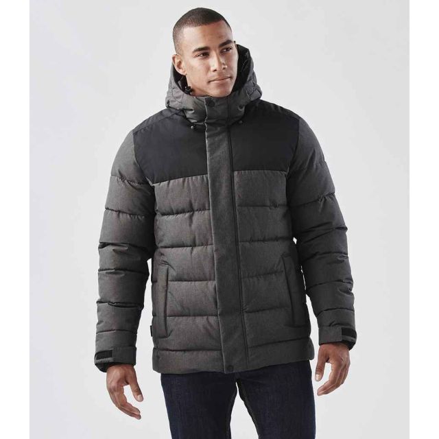 Model wearing Stormtech Oslo HD Parka Jacket