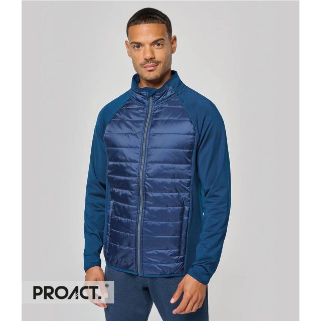 Model wearing Proact Dual Fabric Sports Jacket