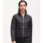 Model wearing SOL's Ladies Ride Padded Jacket