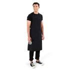 Model wearing Brand Lab Denim Adjustable Bib Pocket Apron
