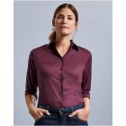 Russell Collection Ladies' 3/4 Sleeve Fitted Stretch Shirt