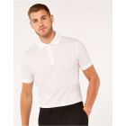 Model wearing Kustom Kit Slim Fit Klassic Superwash® 60 Polo