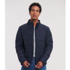 Model wearing Russell Cross Padded Jacket
