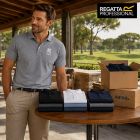 50 Premium Polo Shirts with Printed Logo