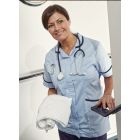 Model wearing ORN Florence Classic Tunic