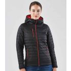 Model wearing Stormtech Womens Gravity Thermal Jacket