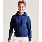 Model wearing Anthem Ladies Organic Hoodie