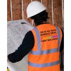 150 Printed Hi Vis Vests Bundle For Teams & Contractors