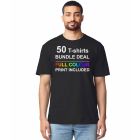 50 Bundle Printed Softstyle Adult T Shirt