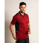 Model wearing BEHRENS Grindle Polo Male
