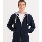 Model wearing Just Hoods AWDis Chunky Zoodie