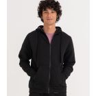 Model wearing Just Hoods AWDis Graduate Heavyweight Zoodie