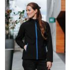 Model wearing Stormtech Womens Orbiter Softshell