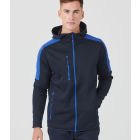 Model wearing Finden + Hales Active Softshell Jacket