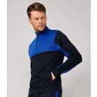 Model wearing Finden + Hales 14 Zip Tracksuit Top