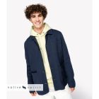 Worker Faded Jacket with front pockets and button fasten