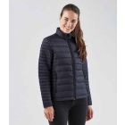 Model wearing Stormtech Womens Basecamp Thermal Jacket