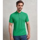 Model wearing Kelly Coolchecker Plus Piqué Polo Shirt