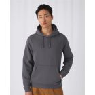 Model wearing B&C Hooded Sweatshirt